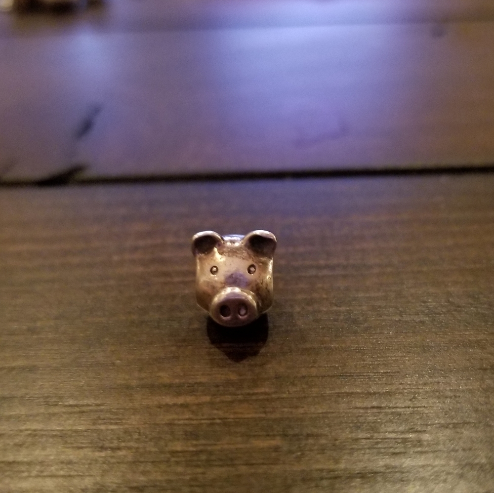 Pandora pig charm